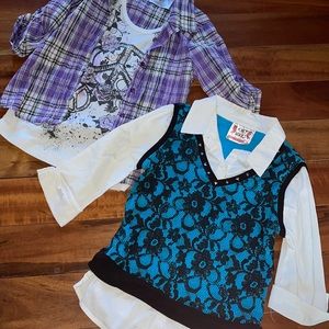 Knit Works Size 6/6X Top Bundle